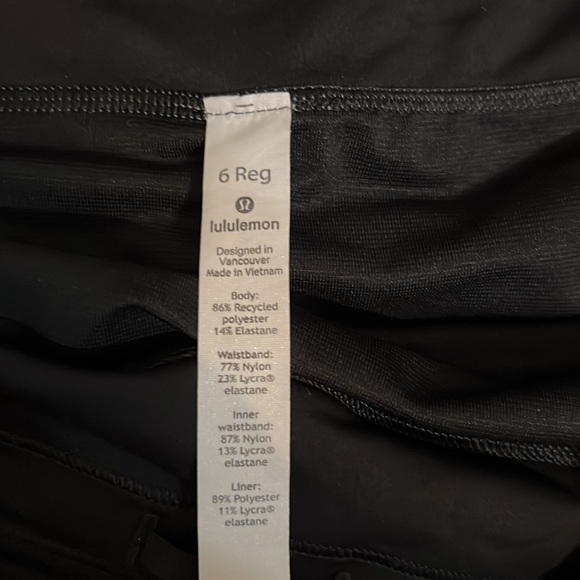 Lululemon speed shorts - Picture 2 of 2